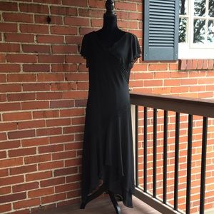 Adrianna Papell Black Evening Dress